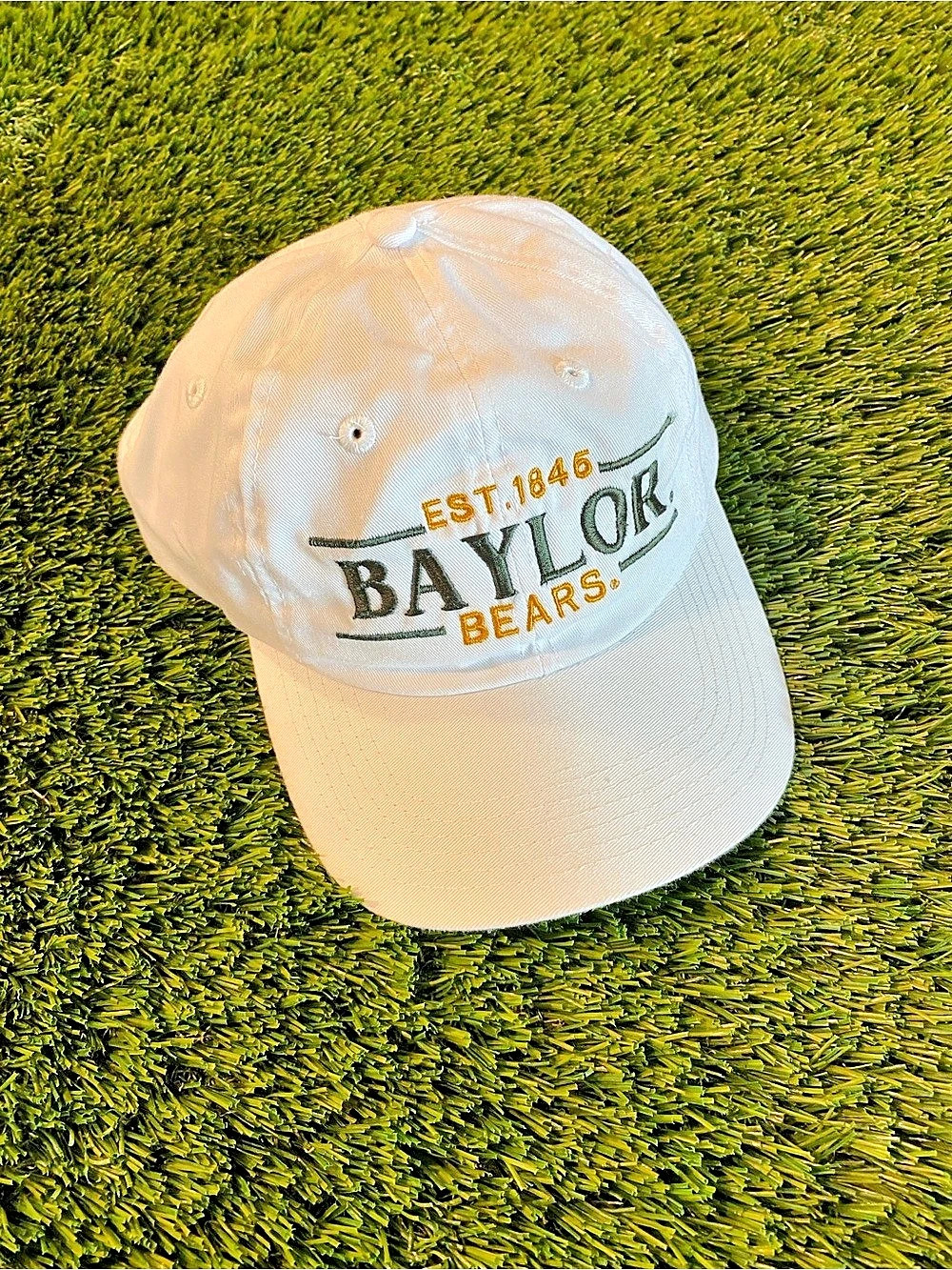 The Game Baylor Bears cap White & Green Vintage 90’s